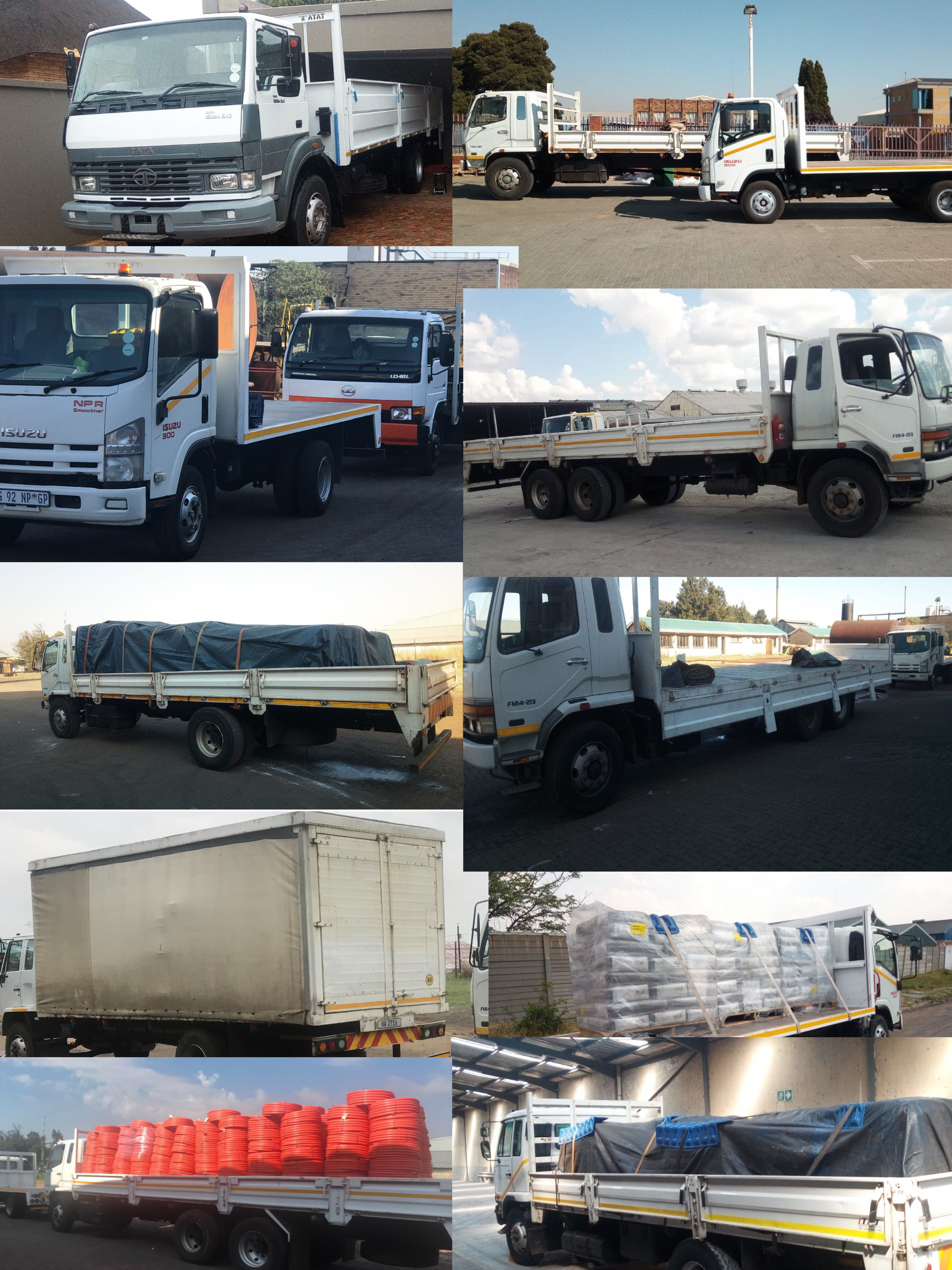 15 Ton Dropside Truck Rental for hire in Randfontein Gauteng