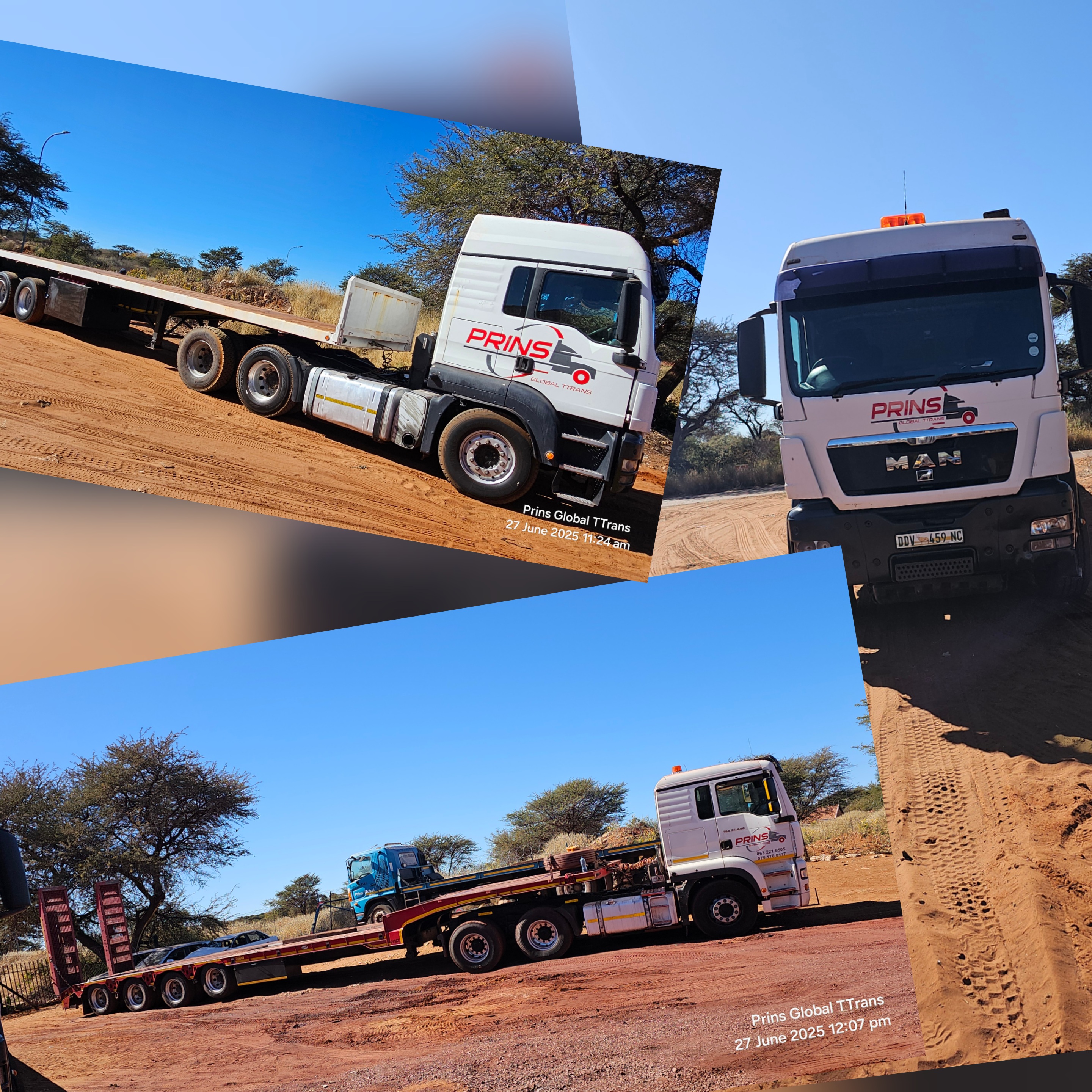 Triaxles for hire in Marthinus South Africa, Northern Cape