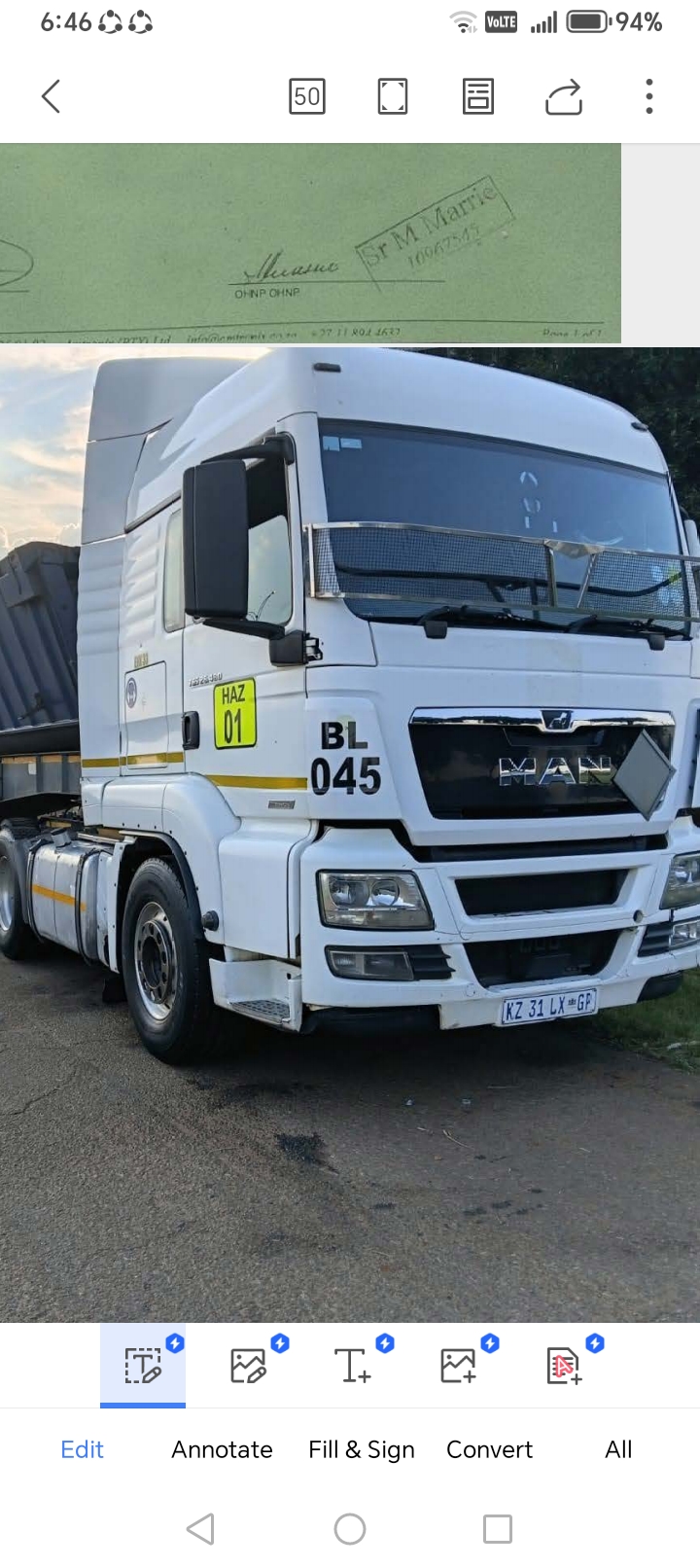 34 Ton Truck Rental for hire in South Africa, Limpopo