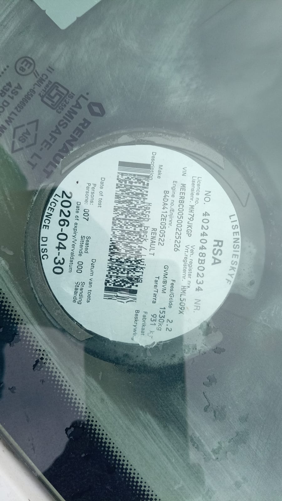 7 seater Renault triber for hire in Jacobus South Africa, Mpumalanga