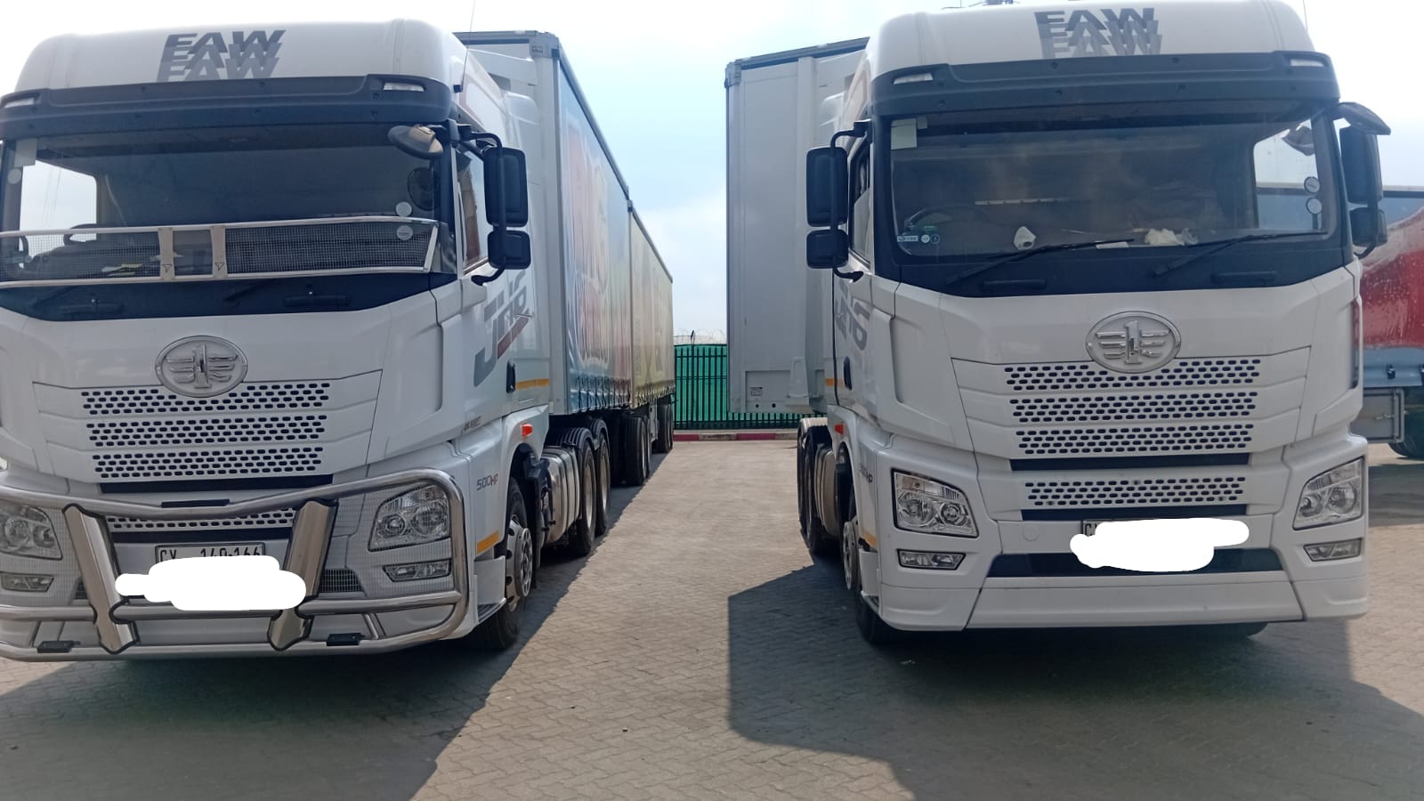 1.5 Ton Tautliner hire South Africa, Free State
