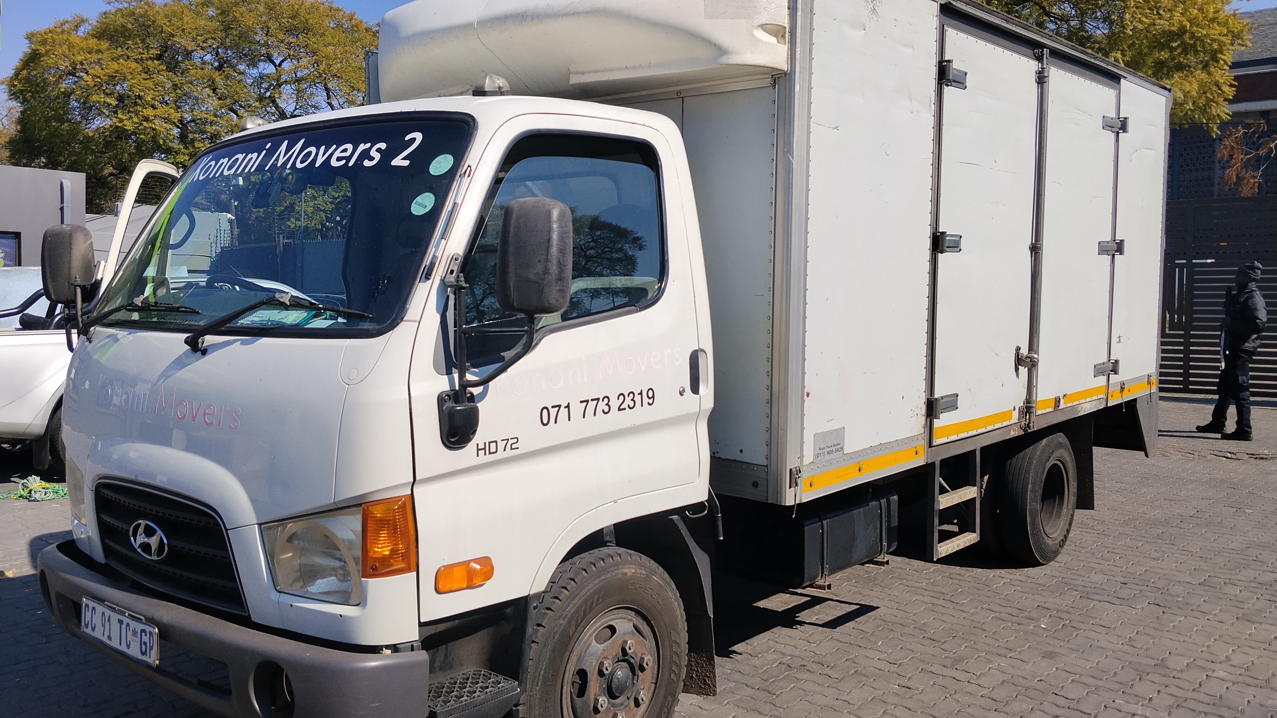 4 Ton Close Body truck for hire in South Africa, Gauteng