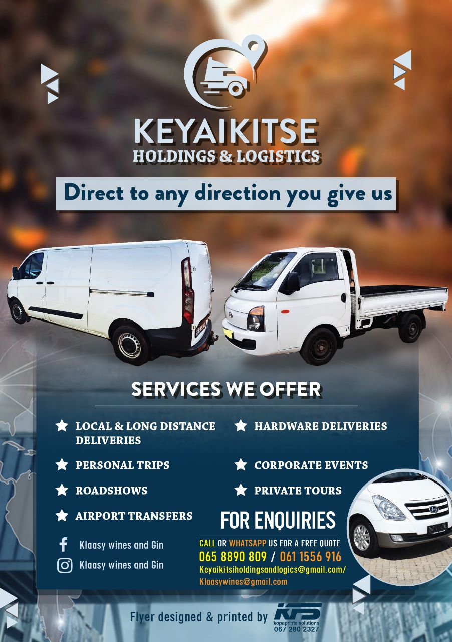 Panelvan for hire in Alberton, South Africa Gauteng